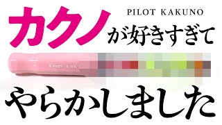 【万年筆】パイロット カクノをデコレーションして遊び尽そう！Decorate and enjoy Pilot kakuno!