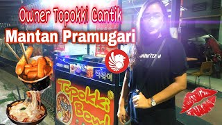 Topokki Bowl ( Tteokbokki ) jajanan korea viral harga mulai 10ribuan | jualan pakai gerobak