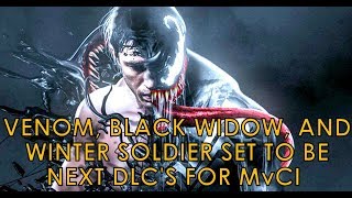 Venom Gameplay Winter Soldier Black Widow DLC Characters For Marvel vs Capcom Infinite