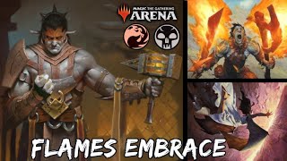 Flame's Embrace - Rakdos Aggro Auras in MTG Arena Historic BO1