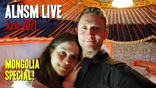 🔴 ALNSM LIVE : In A Mongolian Yurt! 🏕️