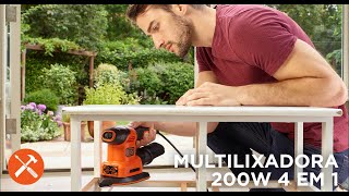 Multilixadora 200W 4 em 1 | BLACK+DECKER™