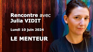 Rencontre avec Julia Vidit autour de sa mise en scène de la pièce Le menteur de Pierre Corneille