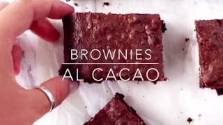 Brownies al cacao