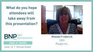 2022 D&I Symposium   1 min Video Rhonda Frederickv2