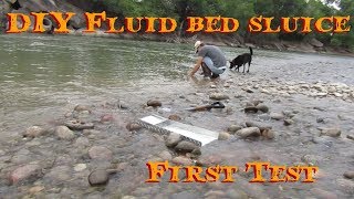 Do it Yourself: Fluid bed sluice test (#1)