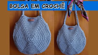 BOLSA DE CROCHÊ HEXAGONAL | Passo a passo simplificado!