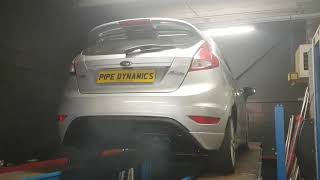 Mk7 & MK7.5 Fiesta 1.0 Ecoboost with ST Diffuser Back Box Delete Pipe Dynamics