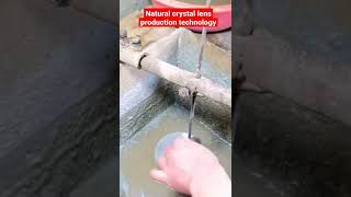 Amazing Technology and Machines | Natural crystal lens production technology