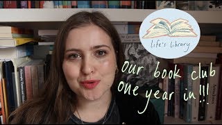 Life's Library book club one year on! ✨📚 Updates, origins, reflections.