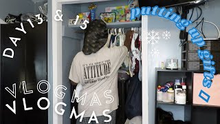 PUTTING AWAY BABY LO'S BABY SHOWER GIFTS | SHIPPING ORDERS | VLOGMAS DAY 13& 15 | SIMPLY CINN