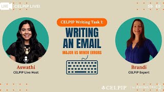 CELPIP Live! Writing Task 1: Writing an Email