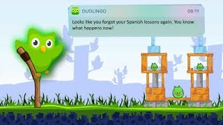 DUOLINGO BIRD in ANGRY BIRDS?! *PREDICTED*