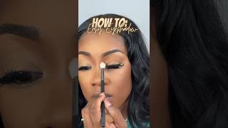 How to do easy eyeshadow