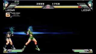 The King of Fighters Wing 2.0 : Leona combo 01