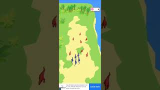 Jurassic History Raid - Gameplay Walkthrough - part 1 - level 1 - (iOS, Android) #shorts