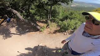 Da Capo D'Uomo verso l'interno di Monte Argentario