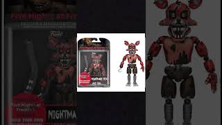 Five Nights At Freddy's Collectible Poseable Action Figure ¡Serie 2! (Funko) #Fnaf #Funko #Nightmare