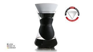 finum BLOOM AND FLOW™ pour-over coffee brewer