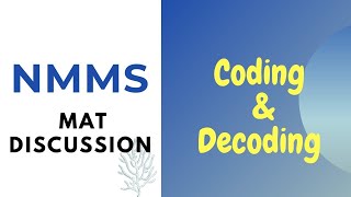 NMMS | MAT Discussion | Coding & Decoding | Mental Ability Questions | Tips | Village Cart