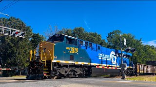 CSX M421 featuring CSX 1976 the “CONRAIL” Heritage Unit