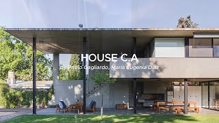 "Green Harmony: Integrating Nature with Modern Living in the Fisherton House" - House C.A