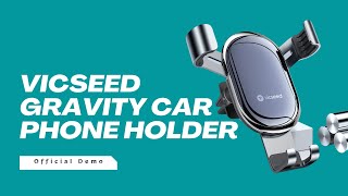 VICSEED Gravity Car Phone Holder Mount GemWings [Latest Improved Auto Lock]