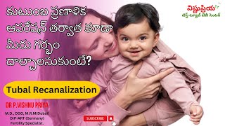 Chances of Getting Pregnant After Tubectomy? || Dr. P. Vishnu Priya || Fertility Specialist ||