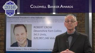 Awards 2016 - International President’s Elite Individuals - Robert Crow