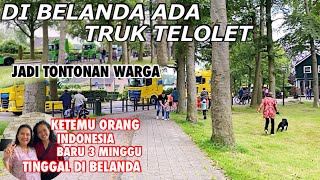 HIBURAN WARGA KAMPUNG BELANDA | NONTON TRUK TELOLET LEWAT DI DESA BELANDA