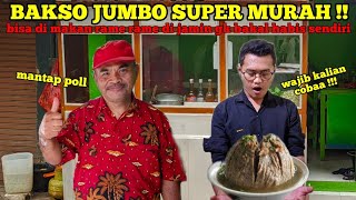 BAKSO JUMBO SUPER MURAH, RASANYA ENAK BIKIN PERUT KENYANG, DI MAKAN RAME RAME LEBIH MANTAP👍