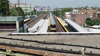 MTA LIRR: Bombardier M7 approaching into Woodside