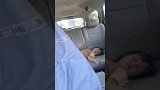 Bobok nyenyak di mobil ga mau pake carseat #carseat #tidur #bobok #bobo #mobil #car #ngantuk #viral