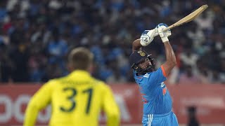 Rohit Sharma 81RUN 40 ball VS AUSTRALIA ni ODI Match Highlights