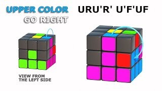 RUBIK'S CUBE: UPPER COLOR GO RIGHT