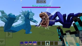 KAIJU CRAFT Disaster VS NEW SHIN SONIC TAPES MOD in Minecraft PE