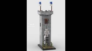 Medieval prison tower Lego