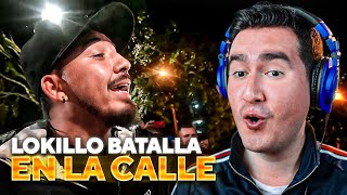 LOKILLO BATALLANDO POR PRIMERA VEZ EN PLAZA | REACCIÓN