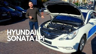 Hyundai Sonata на газу из Кореи.