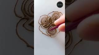 Amazing flower mehandi design| #sd__henna #tutorial #hennashorts