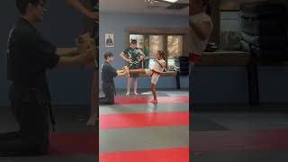 Karate Front Kick Belt Test