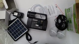 Lampu Emergency Solar Panel Surya Merk VDR, Ada Harga Ada Kualitas