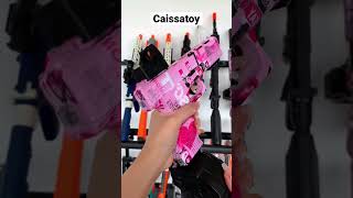 Who needs one to start a war with your siblings?😈 #gelballguns #orbeez #asmr #pink #glock #viral