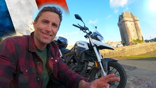 The perfect 5 day motorcycle trip - Brighton to Brittany.