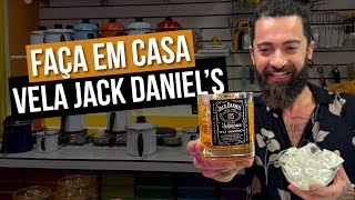 APRENDA A FAZER EM CASA VELA JACK DANIEL’S COM ESTA RECEITA FÁCIL