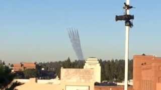 blue engeles fly-by rose parade