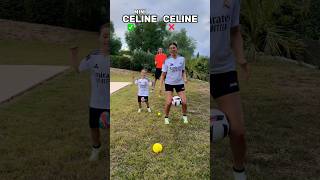 SPRINT CHALLENGE vs MINI CELINE 🙈⚽️