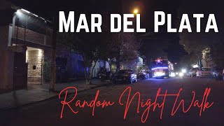 MAR DEL PLATA Random Night Walk