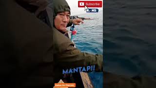 mancing mania mantap di laut Bangka...