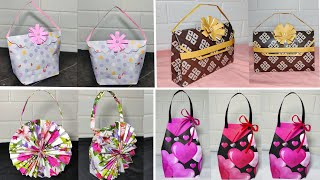 4 Paper Bag Making At Home